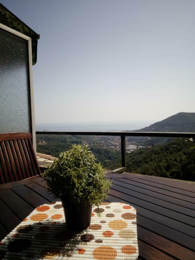 Tigullio Vacations: Lo Chalet Sul Mare Leivi Bagian luar foto